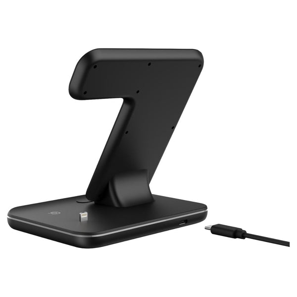 Cargador Inalámbrico 3 en 1 para Teléfono, Reloj y Auriculares - Image 9
