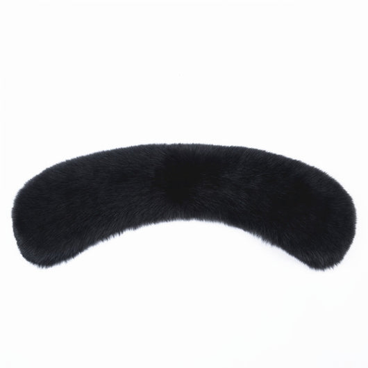 Cuello de Piel de Zorro Desmontable para Abrigos - Calor Universal - Image 12