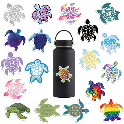 Pack de 41 Pegatinas Decorativas de Tortugas Marinas - Image 4