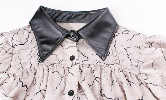 Camisa de Manga Larga con Solapas Paneladas - Image 11