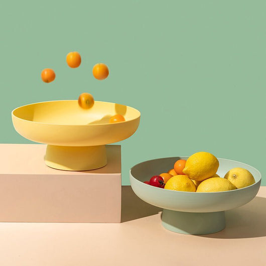 Bandeja Colador Multiusos Macaron - Escurridor de Frutas y Almacenamiento de Snacks