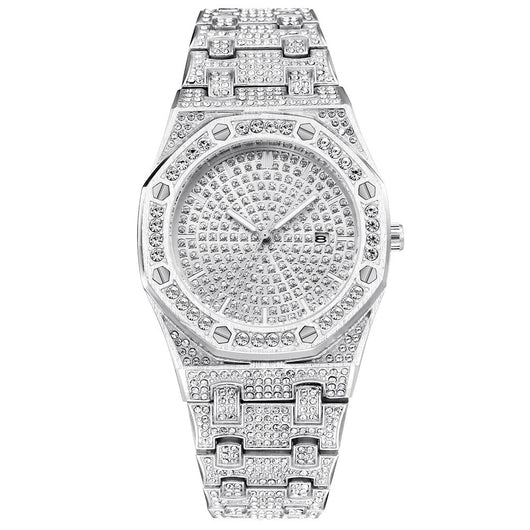 Reloj de Pulsera Cuarzo Acero Inoxidable con Correa Metálica - Image 7