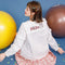 Blusa de Encaje Blanco para Niña - Diseño Elegante y Delicado