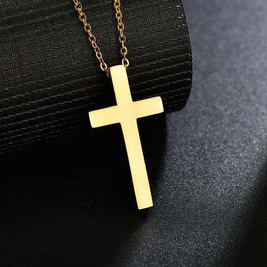 Collar Cruz de Acero Inoxidable - Image 5
