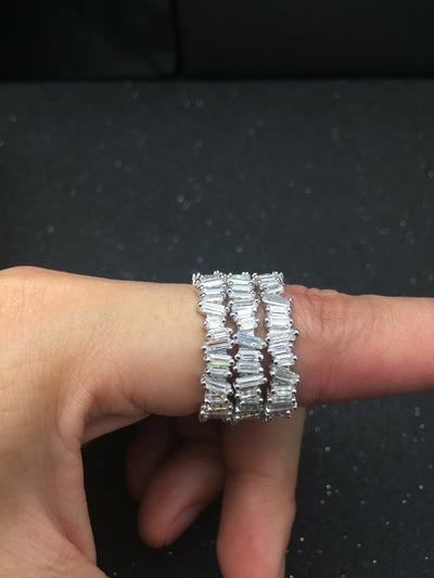 Anillo Diamante Irregular de Diseño Moderno - Image 4