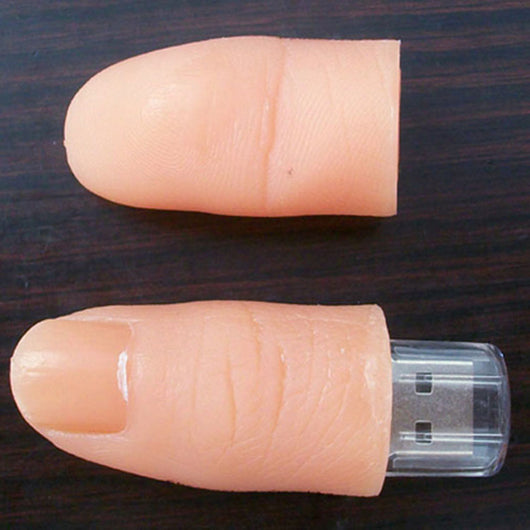 Memoria USB en Forma de Dedo - Silicona Flexible - Image 4