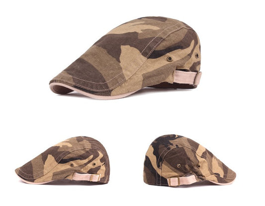 Boina Casual para Hombre con Diseño Camuflado Versátil - Image 2