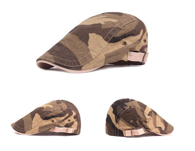 Boina Casual para Hombre con Diseño Camuflado Versátil - Image 2