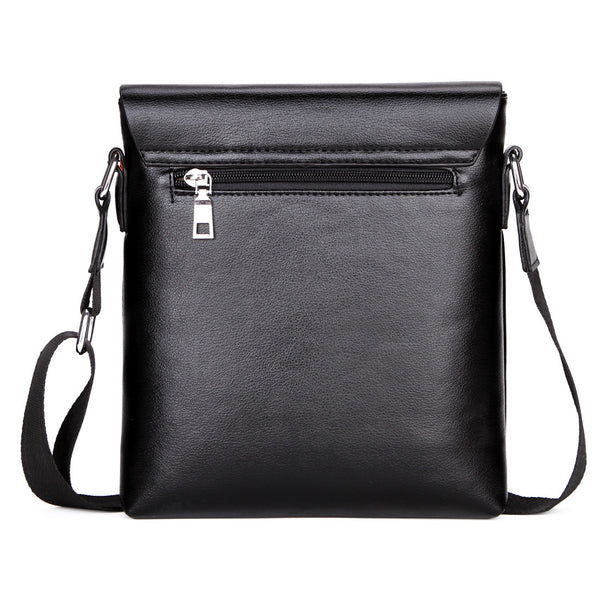 Bolsa Mensajera de Cuero Genuino para Hombre