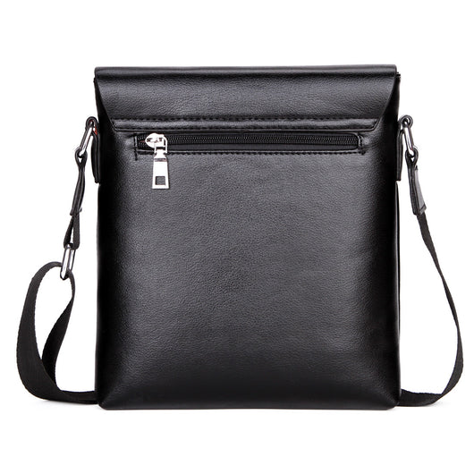 Bolsa Mensajera de Cuero Genuino para Hombre