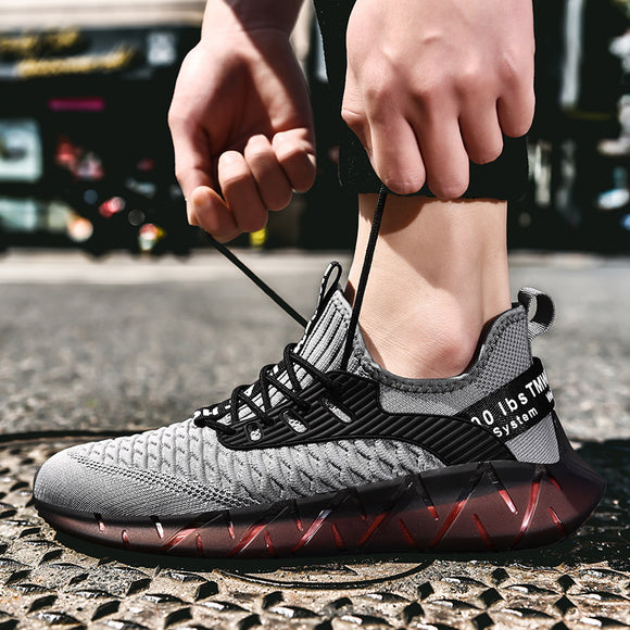 Zapatillas Running Tejido Volador - Comodidad Casual y Deportiva