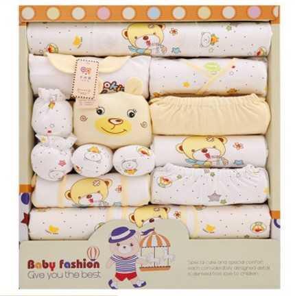 Set de 17 Piezas de Ropa para Recién Nacido en Algodón - Caja de Regalo - Image 6