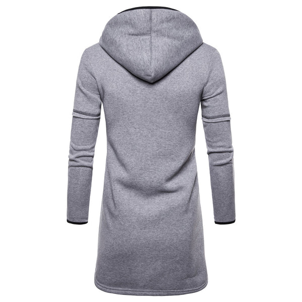 Cardigan con Capucha y Bolsillos