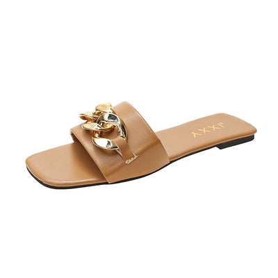 Pantuflas Mujer Punta Cuadrada - Chanclas Cómodas y Modernas - Image 6