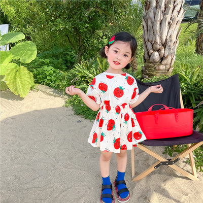 Conjunto Infantil Estilo Vaquero con Falda Pantalón - Dos Piezas - Image 10