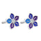 Gemelos Floral Francés Elegante para Hombre