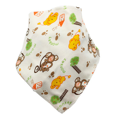 Baberos Impermeables Triangulares de Algodón con Diseños Infantiles - Image 11