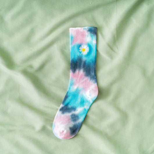 Calcetines Cortos Tie-Dye Margaritas - Image 5