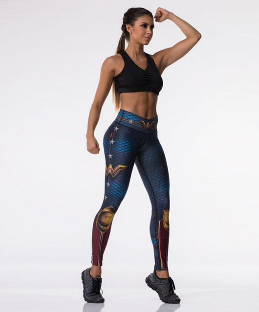 Spats de BJJ Wonder Woman - Image 2