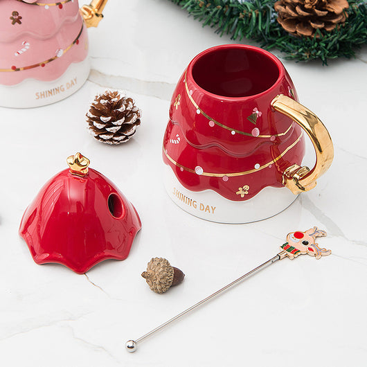 Taza de Cerámica con Árbol de Navidad - Image 12