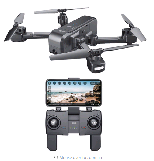 Dron Cuadricóptero Plegable