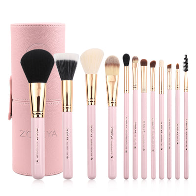 Set de Brochas de Maquillaje con Fibra Sintética de Colores - Image 18