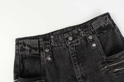 Pantalón Casual Recto con Múltiples Bolsillos y Cierre - Image 34