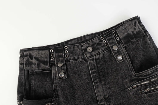 Pantalón Casual Recto con Múltiples Bolsillos y Cierre - Image 34
