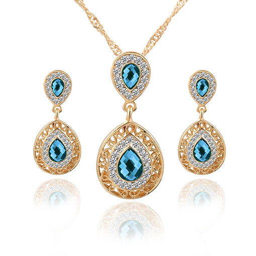 Conjunto de Aretes y Collar Coordinado - Image 11