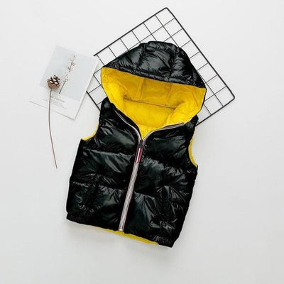 Chaleco con Capucha para Niños - Abrigo Otoño e Invierno - Image 5
