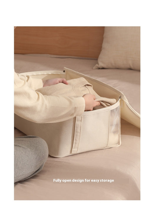 Bolsas Organizadoras de Algodón y Lino con Ventana Visual para Ropa y Edredones - Image 12