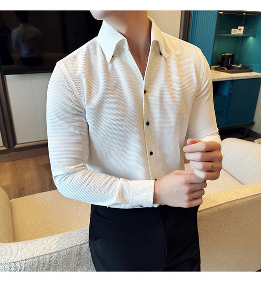 Camisa Térmica Textura Waffle Cuello V Manga Larga - Image 28