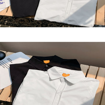 Camisa Casual Juvenil Slim Fit - Chaqueta Versátil para Estudiantes - Image 4