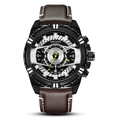 Reloj de Cuarzo en Cuero para Hombre - Deportivo y Elegante - Image 11