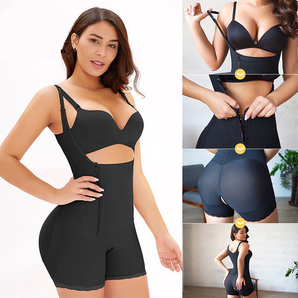 Faja Reductora Integral con Cierre Lateral - Moldea Abdomen y Cadera