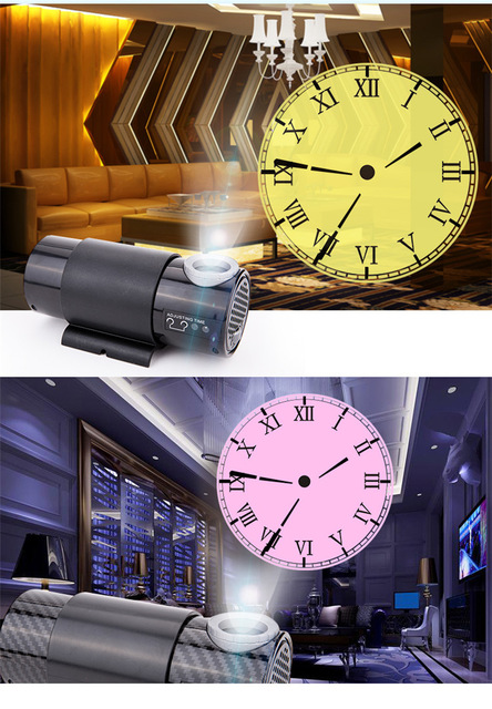 Reloj de Pared con Proyección LED