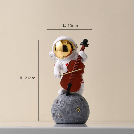 Figuras Decorativas Nórdicas de Astronauta en Resina - Image 12
