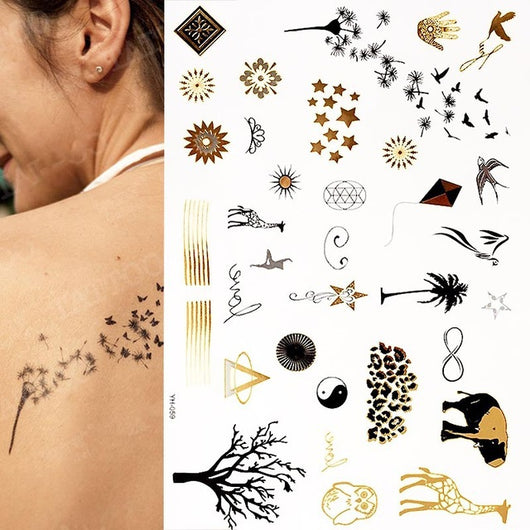 Tatuajes Temporales con Transferencia de Agua y Estampado en Caliente - Image 20