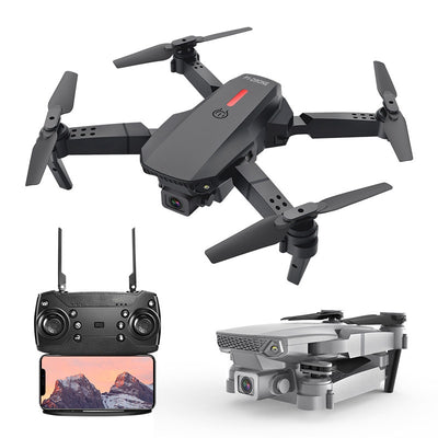 Dron Cuadricóptero Plegable con Control Remoto para Fotografía Aérea