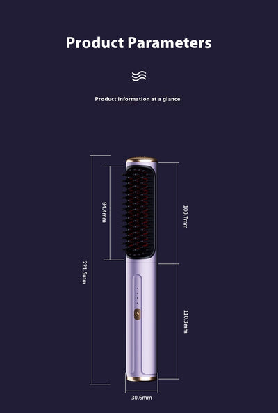 Peine Alisador Inalámbrico con Aniones - Sin Daño al Cabello - Image 23
