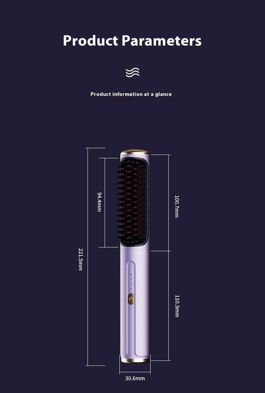 Peine Alisador Inalámbrico con Aniones - Sin Daño al Cabello - Image 23