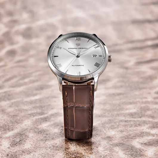 Reloj Automático de Acero Inoxidable Resistente al Agua con Correa - Image 8