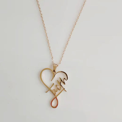 Collar Colgante Corazón de Fe - Image 9