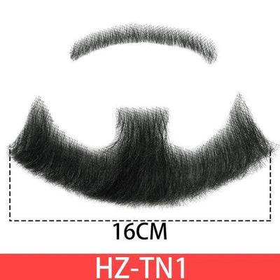 Barba Postiza de Cabello Natural para Cine, Televisión y Maquillaje Profesional - Image 10