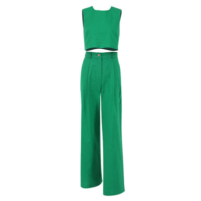 Traje Casual de Algodón y Lino: Chaleco y Pantalón - Image 13