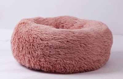 Cama Redonda de Felpa para Perros Pequeños y Gatos - Nido Acogedor Premium - Image 9