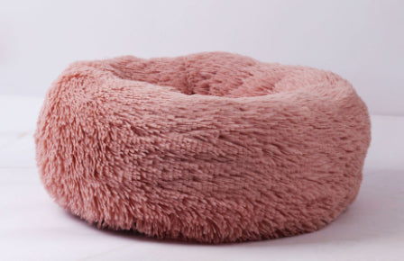 Cama Redonda de Felpa para Perros Pequeños y Gatos - Nido Acogedor Premium - Image 9