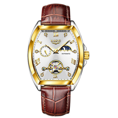 Reloj Mecánico Tourbillon para Hombre Multifuncional Resistente al Agua - Image 6