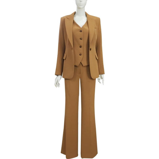 Traje Ejecutivo Tres Piezas en Colores Sólidos para Primavera y Otoño - Image 11