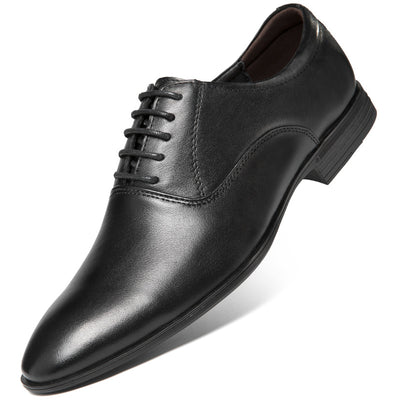 Zapatos de Cuero Business Casual con Punta Afilada para Hombre - Image 3